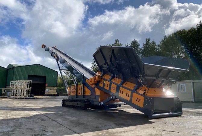 Hopper Feeder Stacker